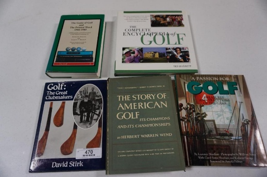 THE COMPLETE ENCYCLOPEDIA OF GOLF - TED BARRETT - 2005, GOLF: THE GREAT CLU