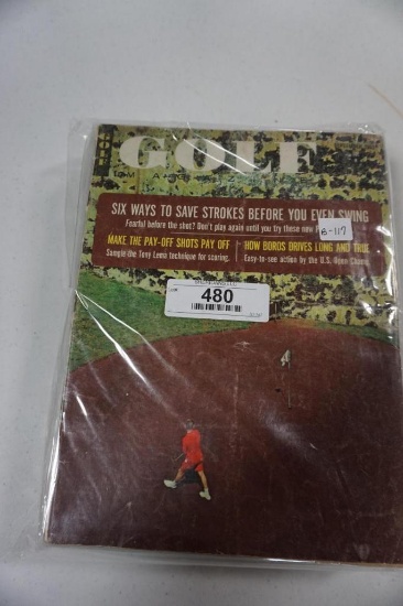 GOLF ILLUSTRATED SEPT 1990; GOLF MAGAZINE - SEPT 1963, NOV 1996, JUNE 1997,
