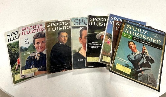 SPORTS ILLUSTRATED - JUNE 20, 1955, (3), JAN 18, 1960, JUNE 27, 1960, AUG 2