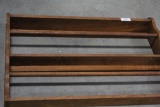 CHERRY PLATE RACK, 26
