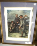 THE TRIUMVIRATE FRAMED PRINT, 19
