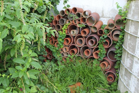 LOT OF CLAY TILE