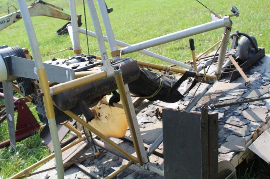 COMPETITION AIRCRAFT TRIKE BUGGY POWERED GLIDER WITH TRAILER