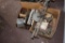 SMALL LATHE, OIL CAN, TOOLS