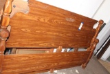 KING-SIZE BED, PLYWOOD, (2) TWIN BEDS, METAL CHAIRS, METAL BED FRAME, COUCH