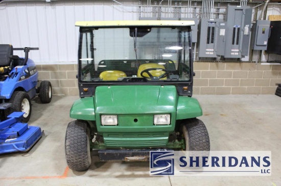 5-6: JOHN DEERE GATOR 4X2, WITH POWER DUMP BED (NO HOUR METER; RUNS)