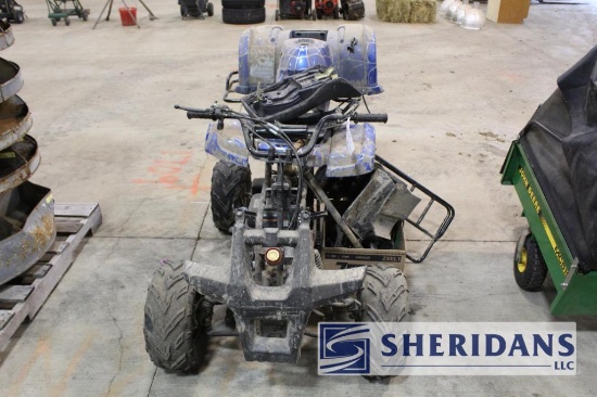 50-1: TAO MOTOR YOUTH 4-WHEELER W/PREDATOR ENGINE; SOME ASSEMBLY REQUIRED