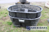 55-3: (2) RUBBERMAID 150-GALLON PLASTIC TANKS