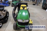 17-5: JOHN DEERE LA115 LAWN MOWER, 19.5 HP BRIGGS & STRATTON ENGINE, 42