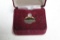 2.1 DWT, 14K GOLD RING; WEIGHT INCLUDES STONE