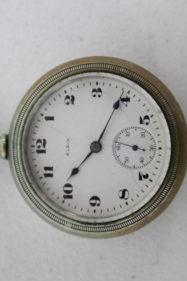 ELGIN POCKET WATCH (NON-RAILROAD GRADE; OPEN FACE CASING) W/SERIAL #2206274