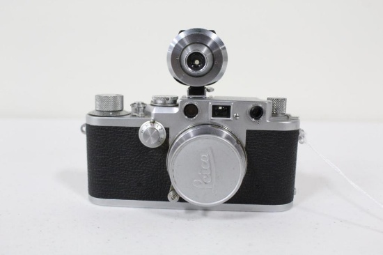 LEICA IIIF CAMERA, 646XXX, 1953, SUMMAR 50MM F2, WITH FRONT CAP, UNIVERSAL