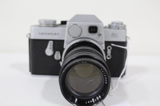 LEICAFLEX CAMERA 1149XXX, 1966, WITH TELEVIVITAR 135MM F3.5