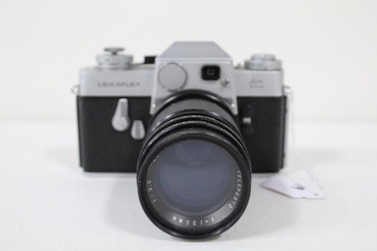 LEICAFLEX CAMERA 1169XXX, 1966, WITH VIVITAR 135MM F3.5