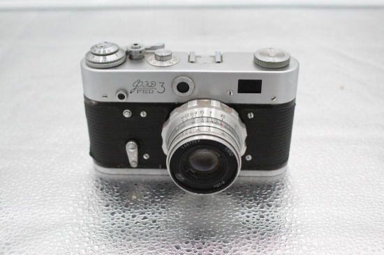 FED 3 CAMERA, 52MM F2.8