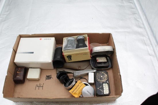 MISC. PHOT INCL. LEICA 16461, AND LEICA FLASH