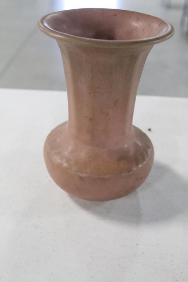 1929 ROOKWOOD VASE, HAIRLINE CRACK, 6"