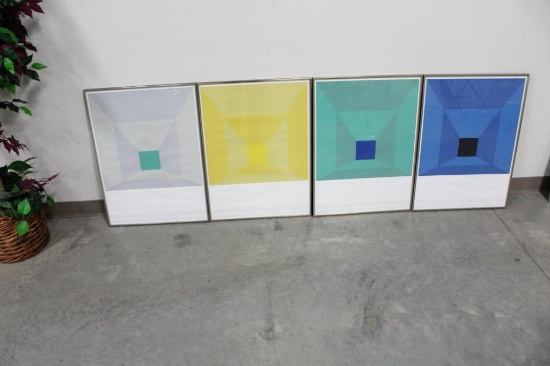 (3) JOSEF ALBERS AT THE METROPOLITAN MUSEUM OF ART, NOV. 19 1971-JAN 9, 197