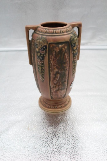 ROSEVILLE FLORENTINE VASE, 8"