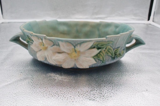 ROSEVILLE CLEMATIS CONSOLE BOWL, 10"