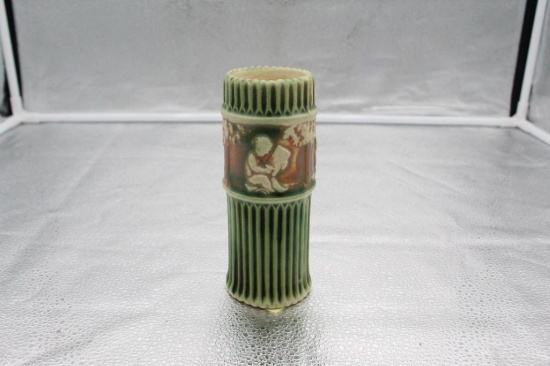 ROSEVILLE DONATELLO VASE, 6"