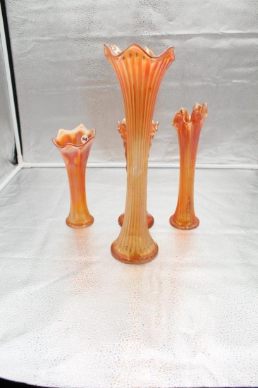 (2) MARIGOLD FENTON FINE RIB, (1) NORTHWOOD GREEN TREE TRUNK, (1) RUSTIC, (