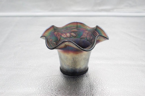 FENTON BLACKBERRY BOWL IN BLUE