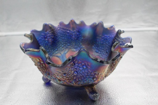 FENTON COBALT BLUE ORANGE TREE