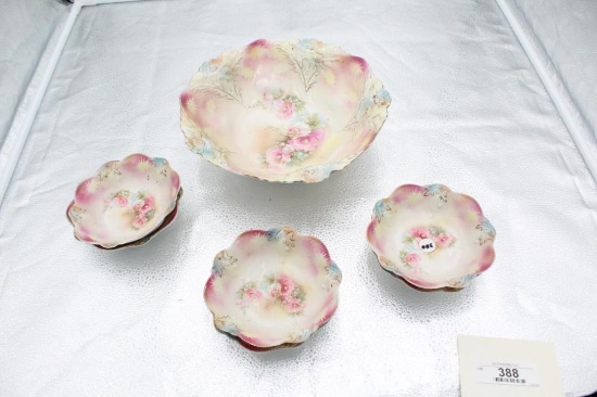 MARKED RS PRUSSIA BERRY BOWL SET