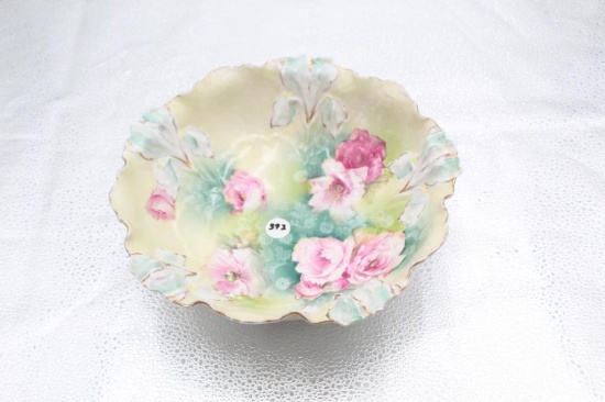 MARKED RS PRUSSIA SERVING BOWL