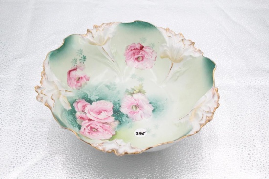 MARKED RS PRUSSIA SERVING BOWL