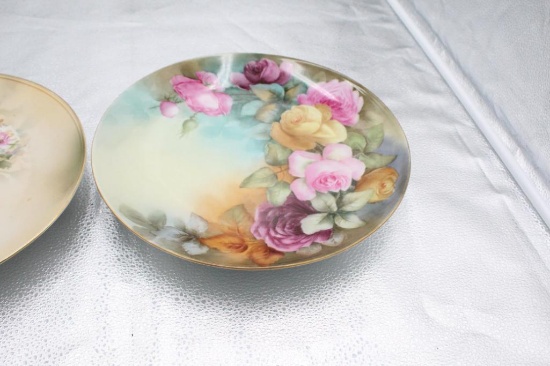 (1) RS GERMANY HANGING PLATE, 12", (1) BAVARIAN PLATE, 12"