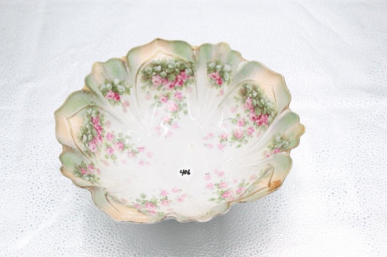 RS PRUSSIA SERVING BOWL, 10", SMALL HAIRLINE CRACK