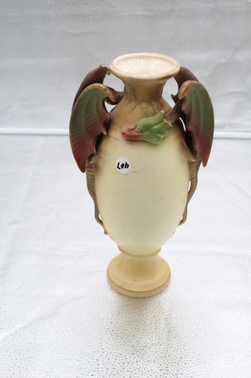 AUSTRIAN PORTRAIT VASE WITH FLYING DRAGONS, 12"