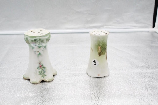RS PRUSSIA (SMALL HAIRLINE CRACK) & RS GERMANY HAT PIN HOLDERS
