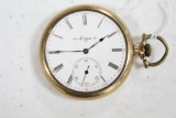 ELGIN POCKET WATCH (NON-RAILROAD GRADE; OPEN FACE CASING) W/SERIAL #1703876
