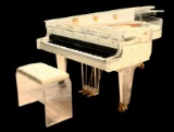 Whitney Houston Schimmel Plexiglass Custom Piano