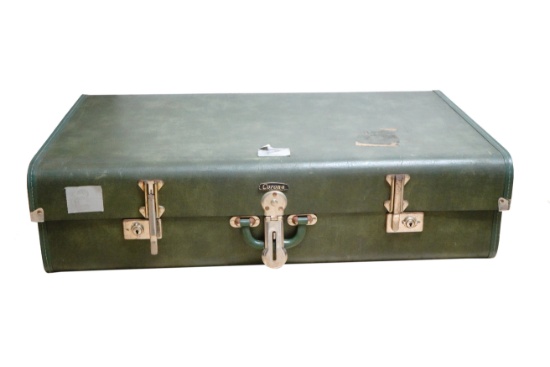 Jack Lord's Green Corona Hardside Suitcase