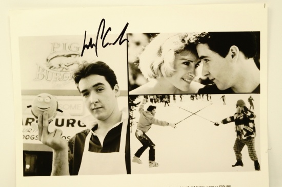 John Cusack "Better off Dead" Signed Photograph