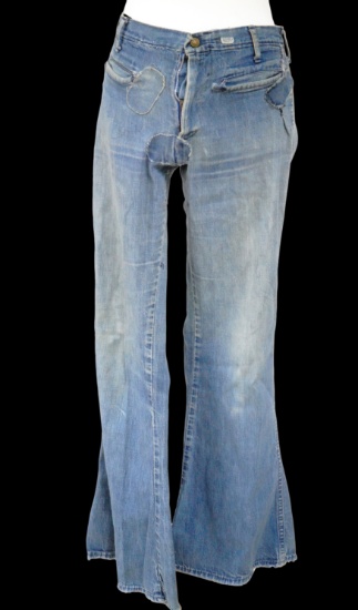 Lynyrd Zkynyrd Ronnie Van Zant Personally Owned Blue Jeans