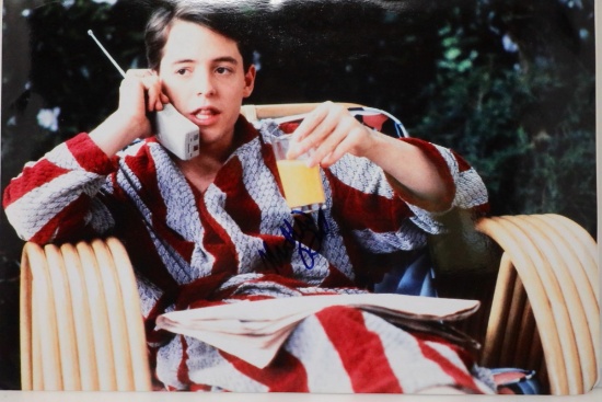 Matthew Broderick "Ferris Bueller" Signed Photo