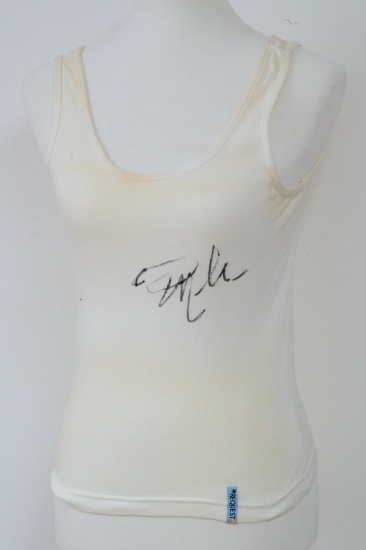 Pamela Anderson Autographed Tank Top & COA