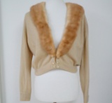 Marilyn Monroe's Fur Trimmed Sweater