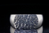 Georg Jensen Sterling Silver Smithy Hammered Band Ring