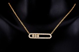 18K Yellow Gold and 0.70ctw Diamond 17