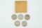 Lot of (5) 1928-S Standing Liberty Quarters (90% Silver)