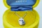 Gucci Flora 1.00ctw Diamond, Sapphire 18K Necklace