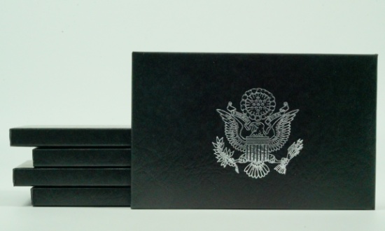 Set of (5) 1997 U.S. Mint Silver Proof Sets