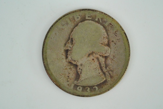 1932-D Washington Silver Quarter (Key Date)