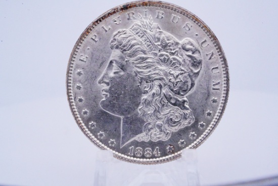 1884-P Morgan Silver Dollar MS63-MS64 (90% Silver)